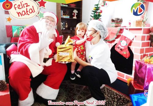 Encontro com Papai Noel: magia e alegria!