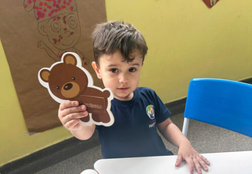 Formas geométricas com areia