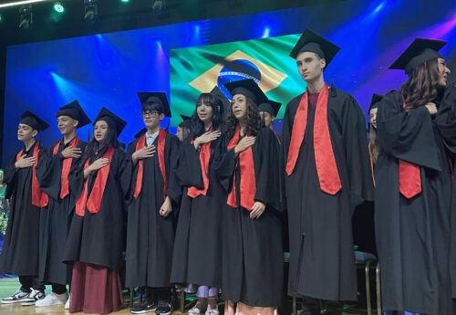 Colação de grau – momentos de emoção